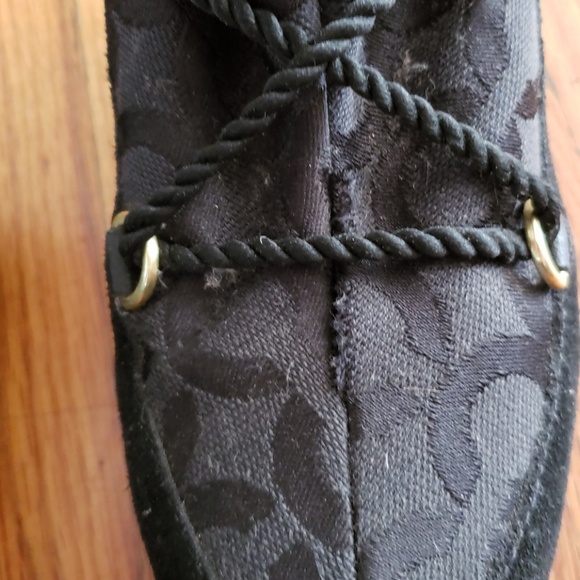 Coach logo wedge boots - Picture 5 of 6